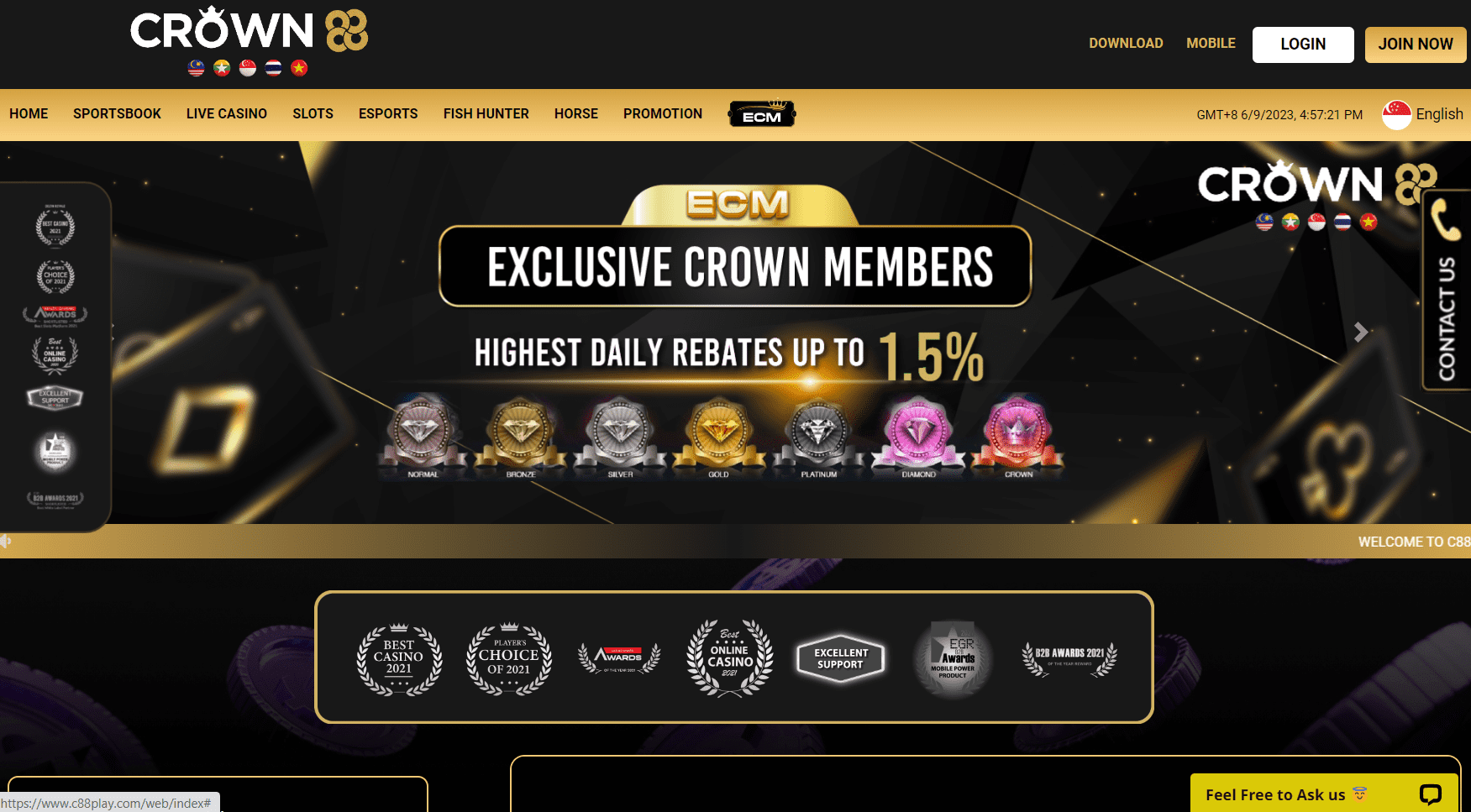 Review: Crown88 Casino for Australian Players