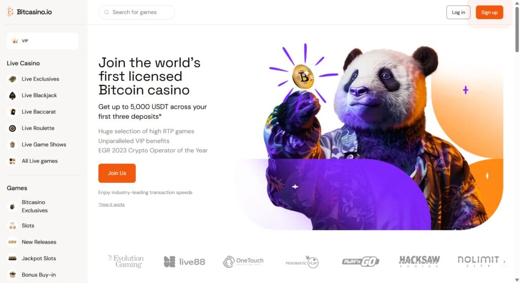 Bitcasino-Bitcoin Gambling & Crypto Casino